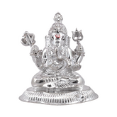 Silver Lord Ganesha Idol